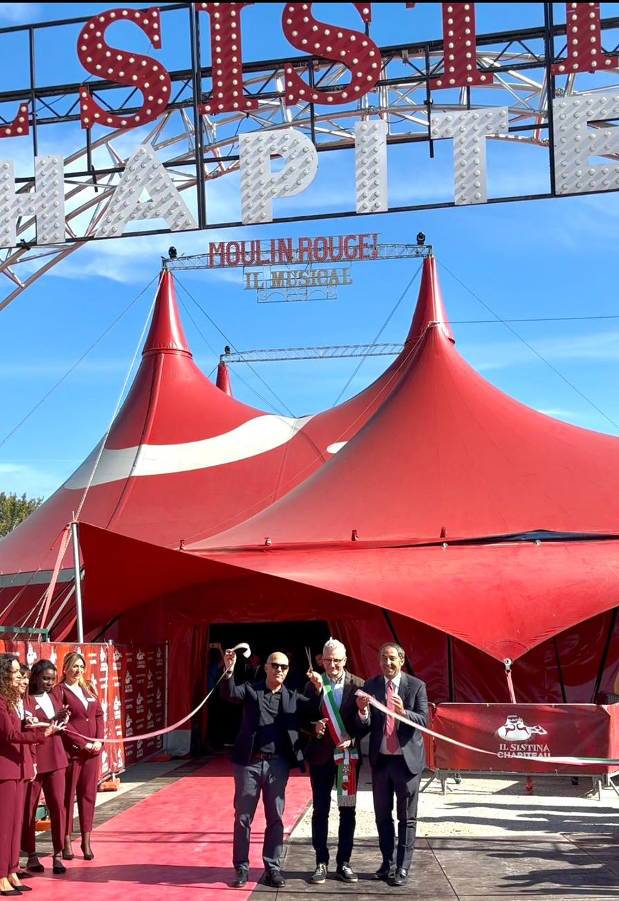 Scopri di più sull'articolo Taglio del nastro per il Sistina Chapiteau